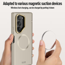 Load image into Gallery viewer, zopoxo/202408160913432389_9u6KFor-Samsung-Galaxy-Z-Fold-6-Magsafe-Case-Skin-Friendly-With-Mirror-Film-Bracket-Folding-Hinge.jpg
