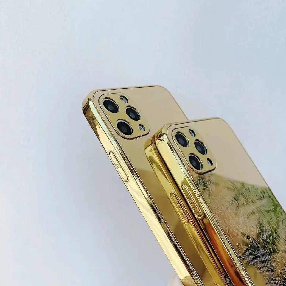 Crafted Gold Luxurious Camera Protective Case - iPhone