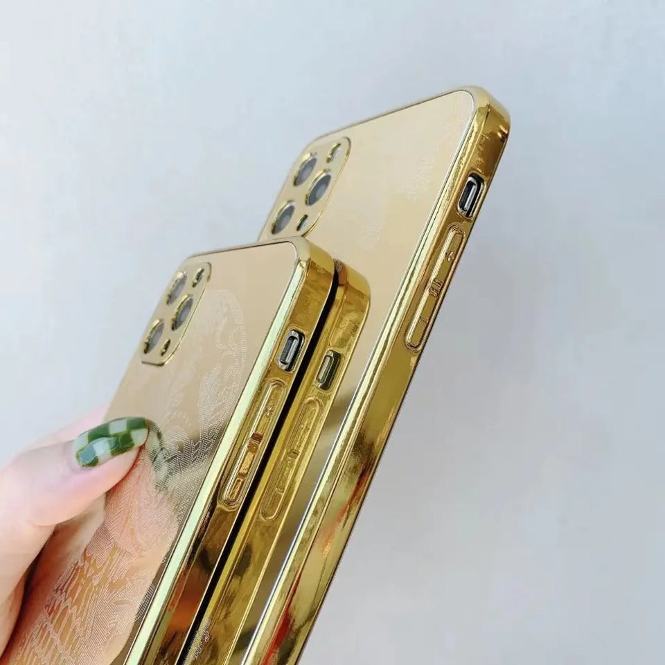 Crafted Gold Luxurious Camera Protective Case - iPhone