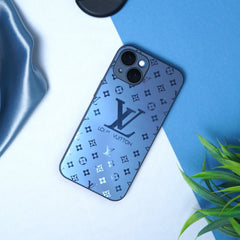 LV Pattern Glass Case - iPhone