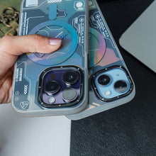 Load image into Gallery viewer, iPhone 14 Shockproof Metaverse MagSafe Shell Case
