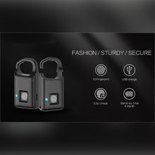 Load image into Gallery viewer, Smart Keyless Anti-theft Digital Fingerprint Padlock
