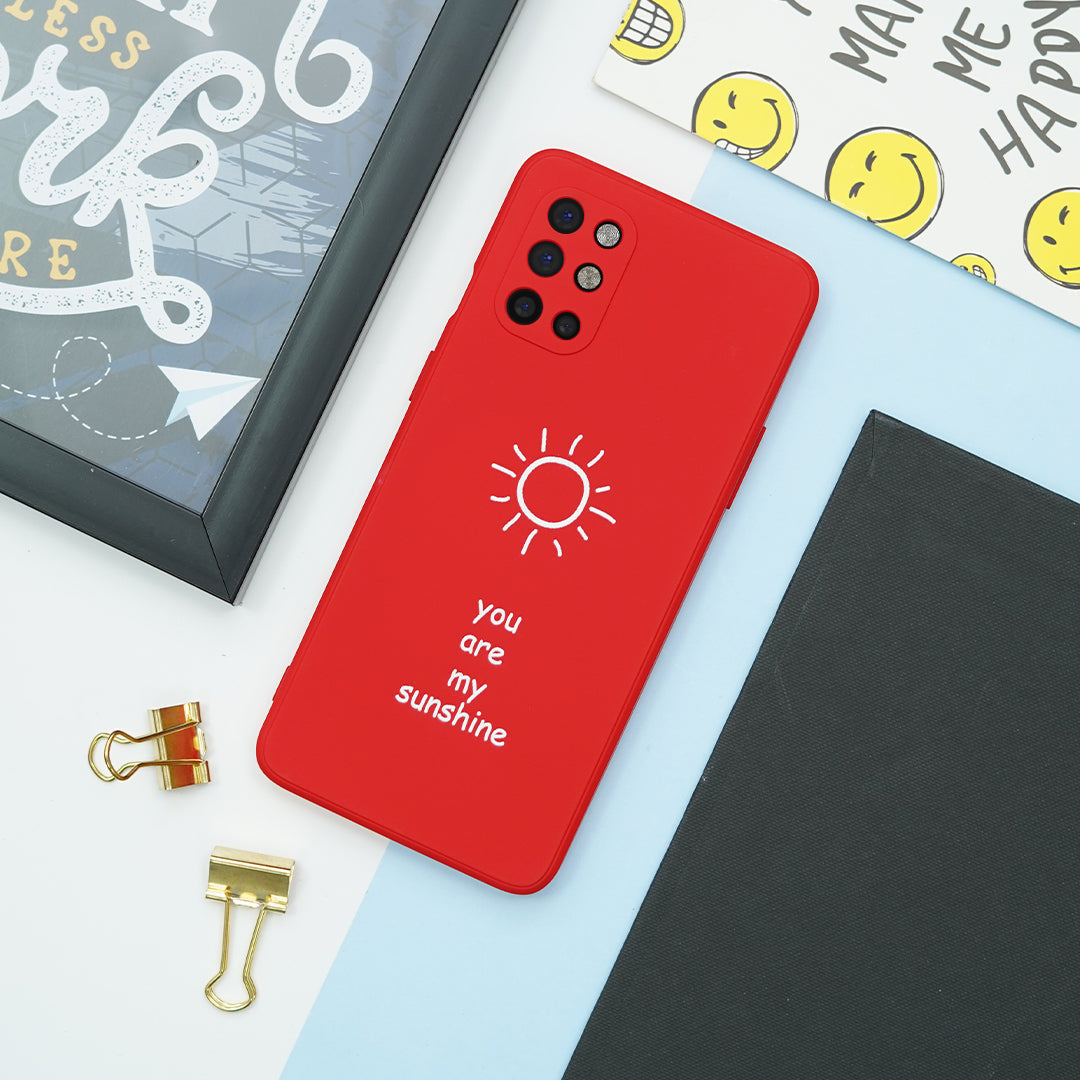 OnePlus 8T Sunlight Pattern Love Feeling Soft Silicone Case