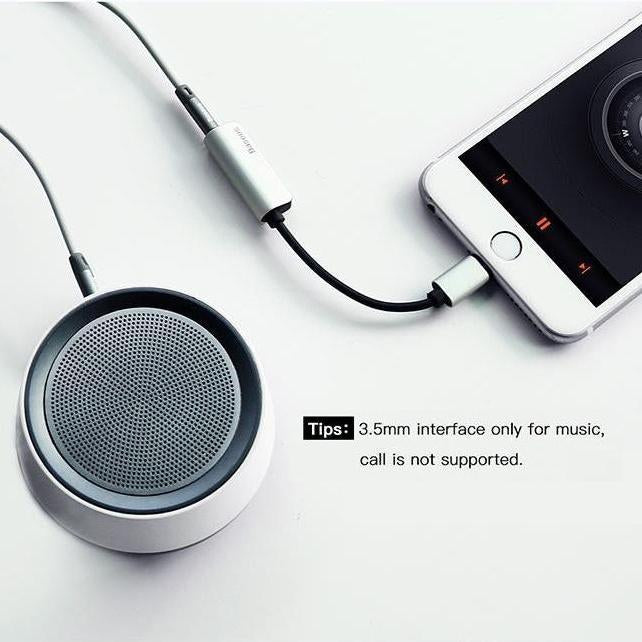 Baseus iPhone Cable Splitter For Music & Charging