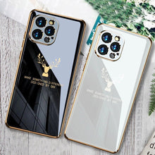 Load image into Gallery viewer, iPhone 13 Series Electroplating Deer Pattern Case
