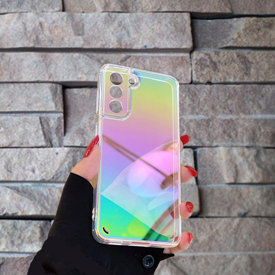 Galaxy S22 Gradient Aurora Clear Case