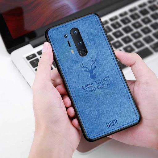 OnePlus 8 Pro (3 in 1 Combo) Deer Case + Tempered Glass + Earphones