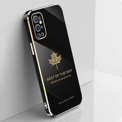 OnePlus 9 Pro Electroplating Mapple Leaf Soft Case