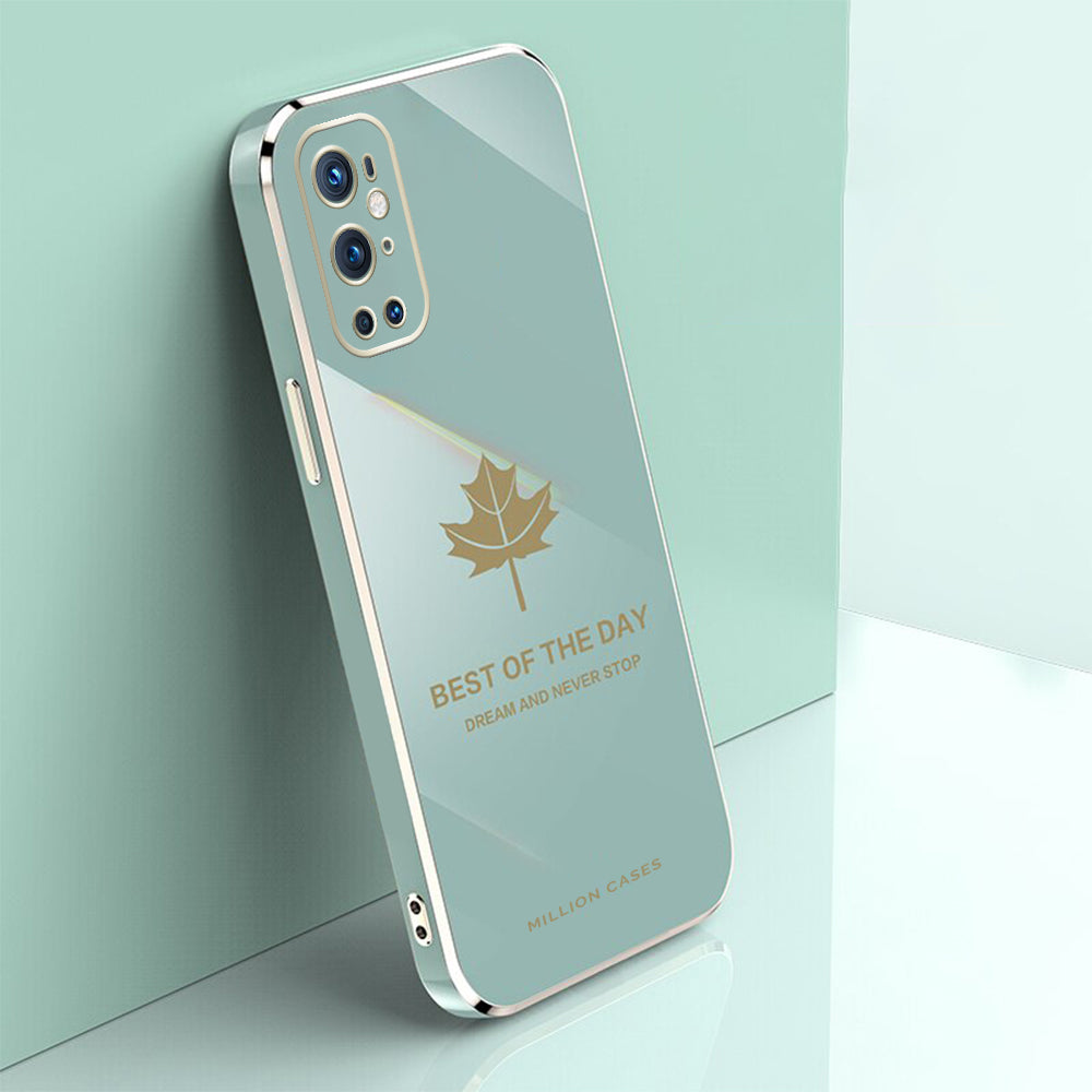 OnePlus 9 Pro Electroplating Mapple Leaf Soft Case