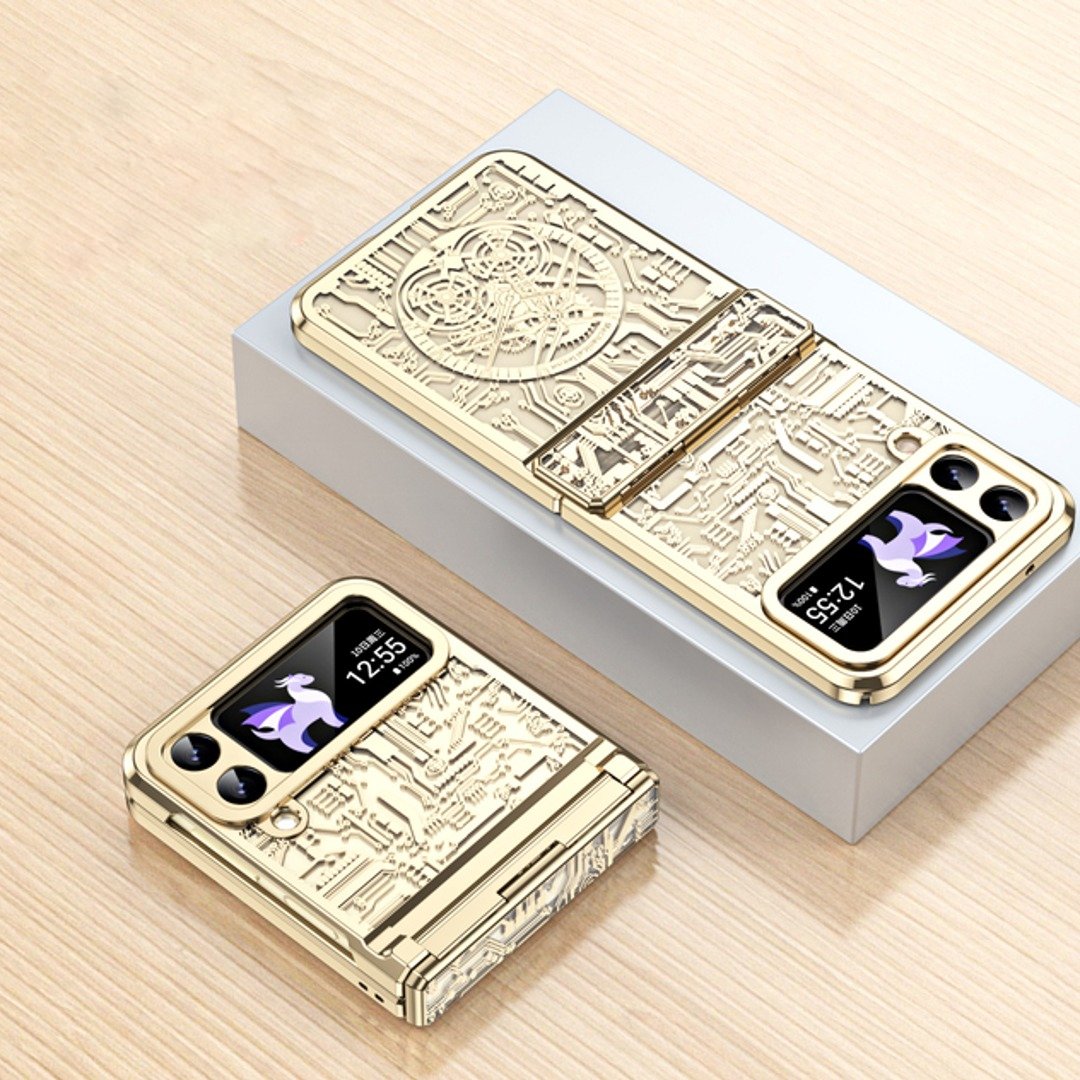 Galaxy Z Flip Series Mechanical Integrated Electroplating Case