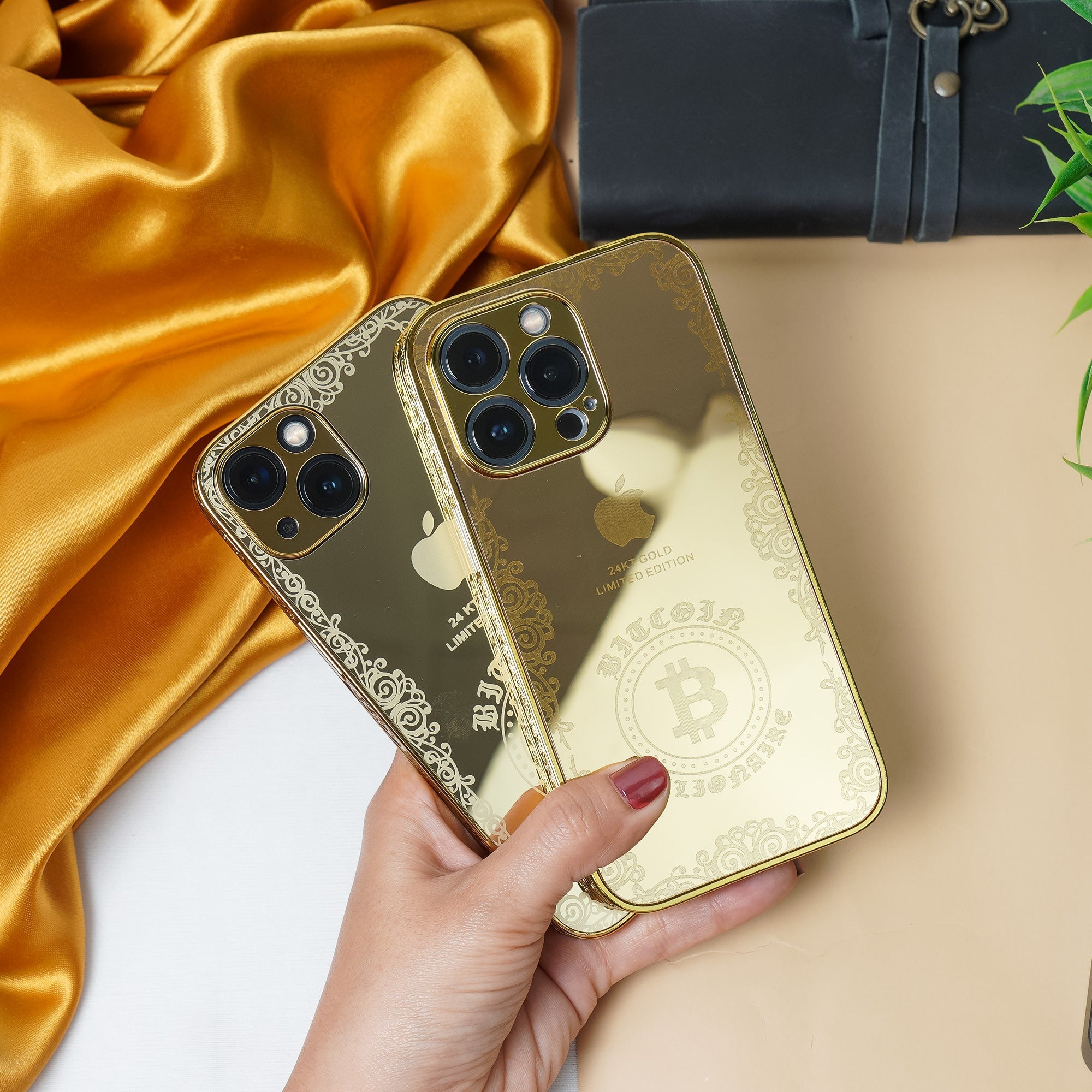 Crafted Gold Luxurious Camera Protective Case - iPhone