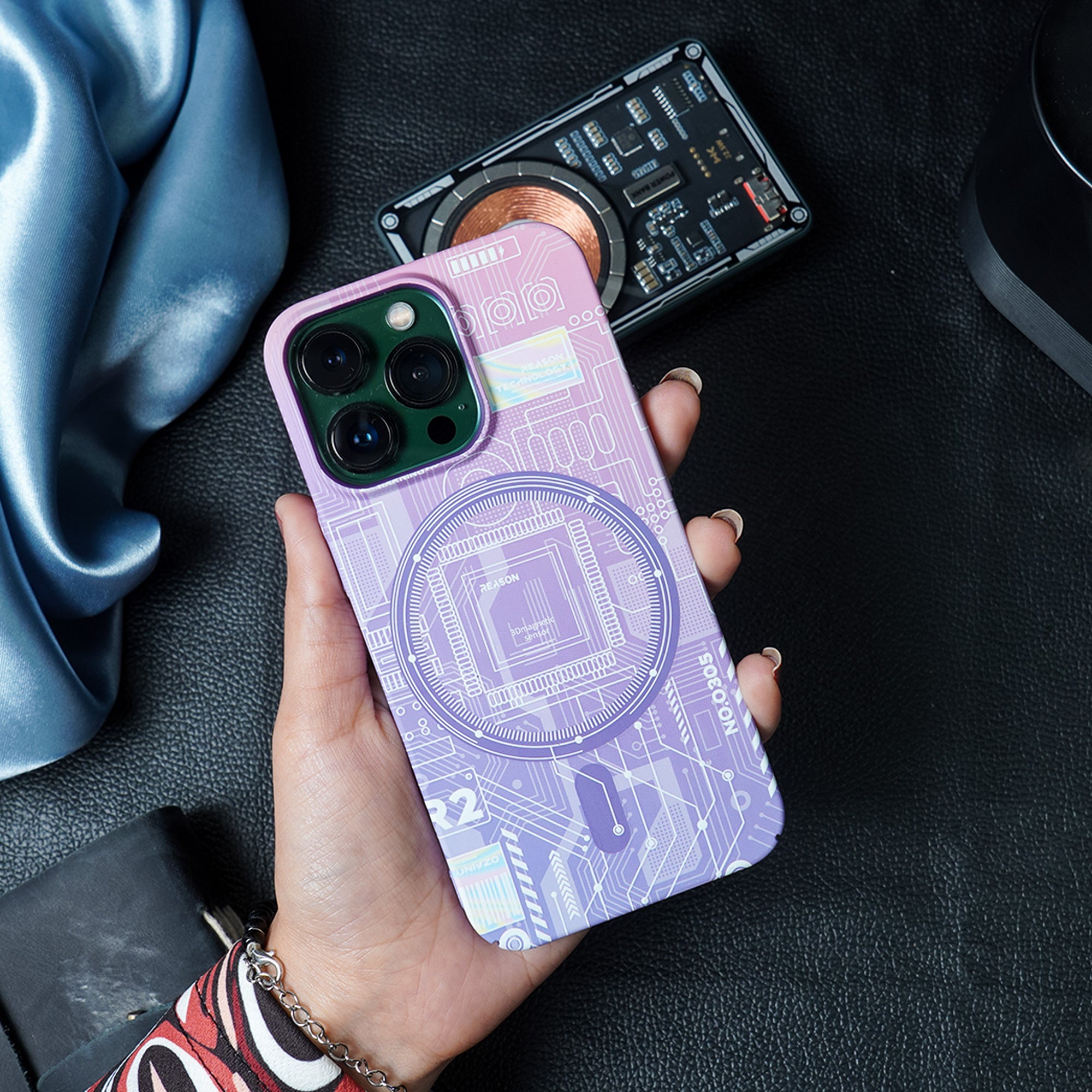 Electric Circuit Board Case - iPhone