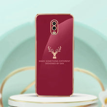 Load image into Gallery viewer, OnePlus 6T Electroplating Reindeer Pattern Glass Case
