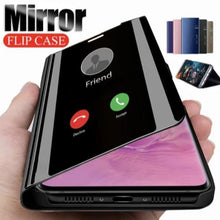Load image into Gallery viewer, Galaxy M31 Mirror Clear View Flip Case [Non Sensor Working]
