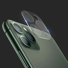 iPhone 11 Series (3 in 1 Combo) Frameless Transparent Case + Tempered Glass + Camera Lens Guard