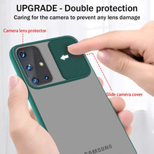 Load image into Gallery viewer, Galaxy M31s Camera Lens Slide Protection Matte Case
