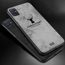 Load image into Gallery viewer, Galaxy A31 Deer Pattern Inspirational Soft Case
