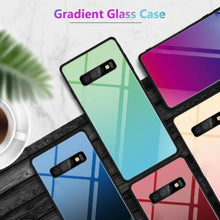 Load image into Gallery viewer, Galaxy S10 Plus Gradient Soft Edge Glass Back Case
