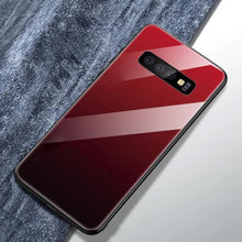 Load image into Gallery viewer, Galaxy S10 Plus Gradient Soft Edge Glass Back Case
