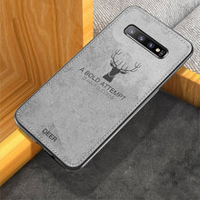 Load image into Gallery viewer, Galaxy S10 Deer Pattern Inspirational Soft Case
