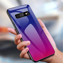 Load image into Gallery viewer, Galaxy S10 Plus Gradient Soft Edge Glass Back Case
