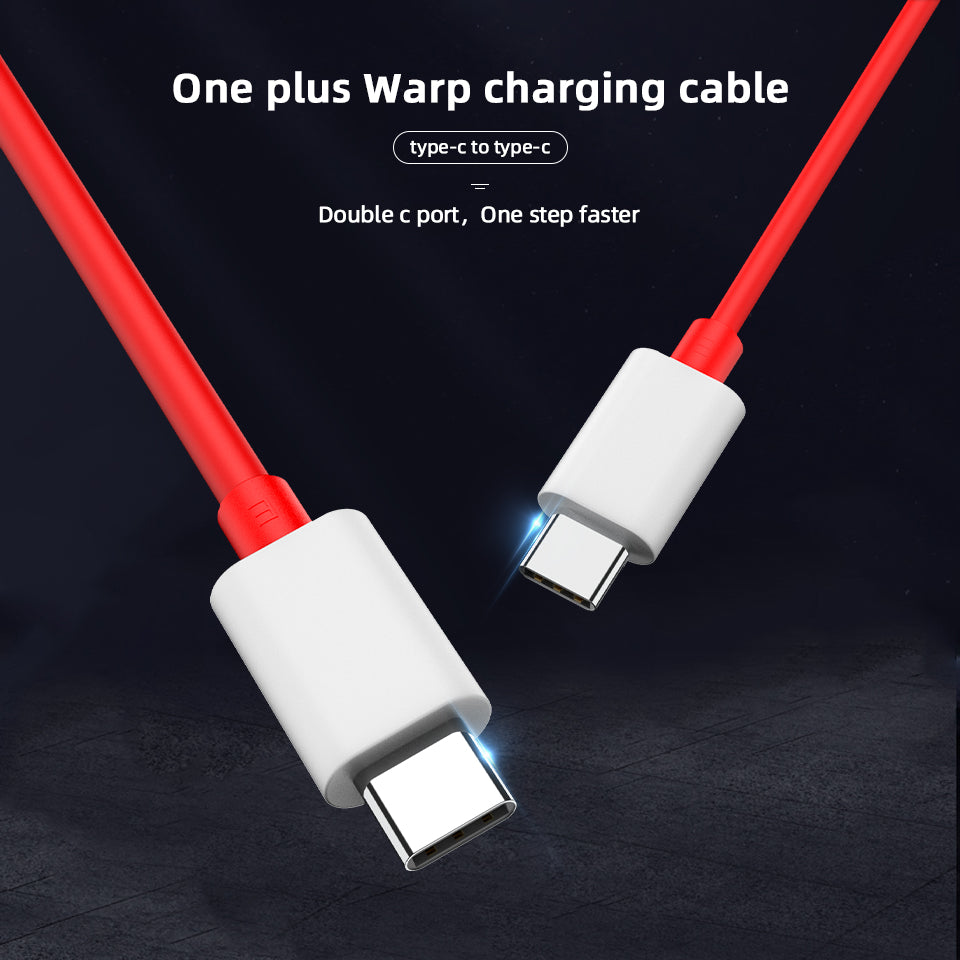 OnePlus Warp Charge 'Type-C to Type-C' Cable