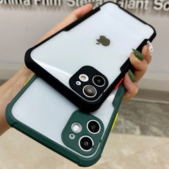 iPhone 11 Pro Max Shockproof Bumper Phone Case with Camera Protection