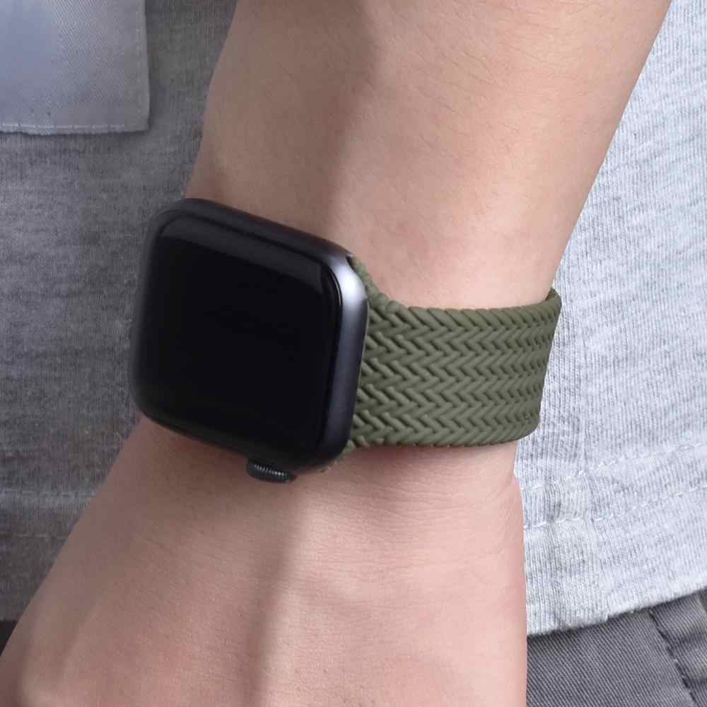 Woven Nylon Braided Solo Loop for Apple Watch