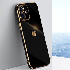 iPhone 12 Series Soft Plating Camera Protection Case