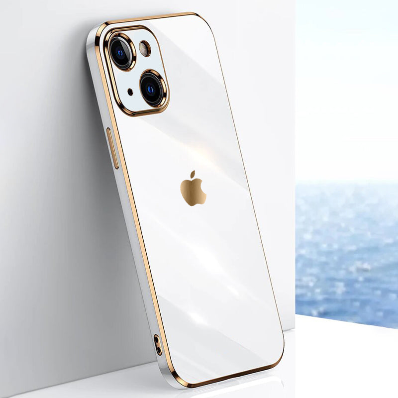 Soft Plating Camera Protection Case - iPhone