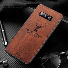 Load image into Gallery viewer, Galaxy S10 Deer Pattern Inspirational Soft Case
