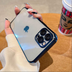 iPhone 13 Series - Clear Plating Soft TPU Case