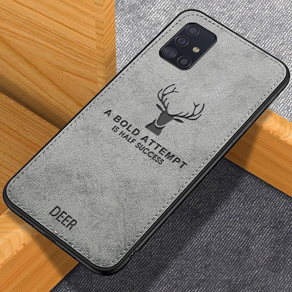Galaxy Note Series Deer Pattern Inspirational Soft Case