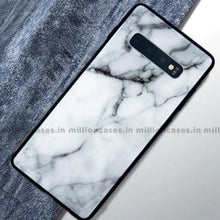 Load image into Gallery viewer, Galaxy S10 Plus Canvas Marble Texture Dazzle Gloss Case
