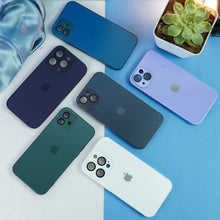 Load image into Gallery viewer, iPhone 14 Series Matte Glass Camera Lens Shell Case
