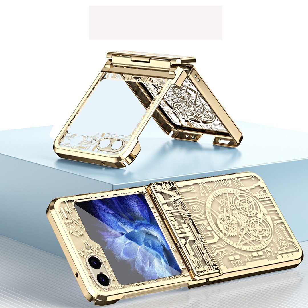 Galaxy Z Flip Series Mechanical Integrated Electroplating Case