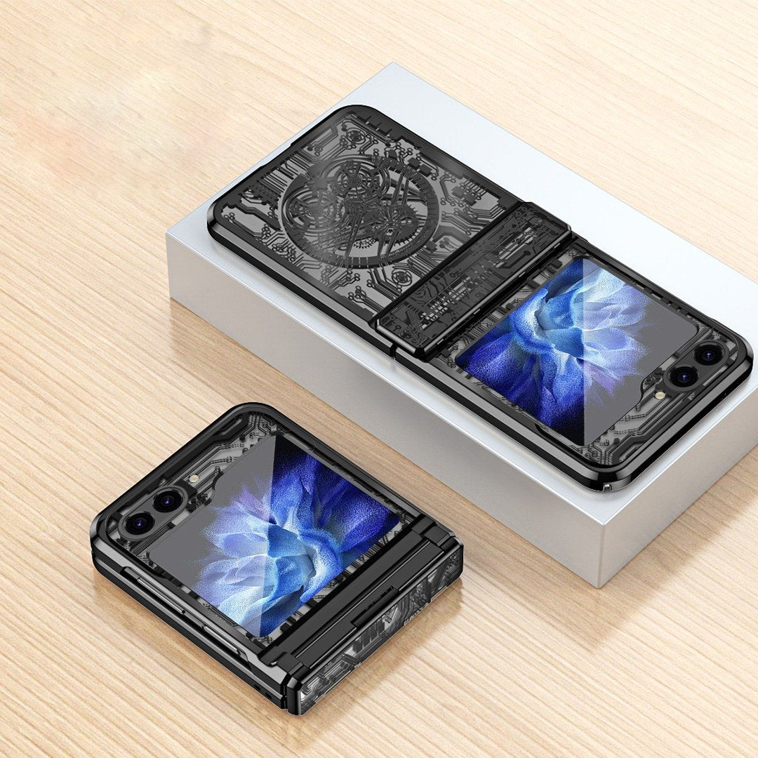 Galaxy Z Flip Series Mechanical Integrated Electroplating Case