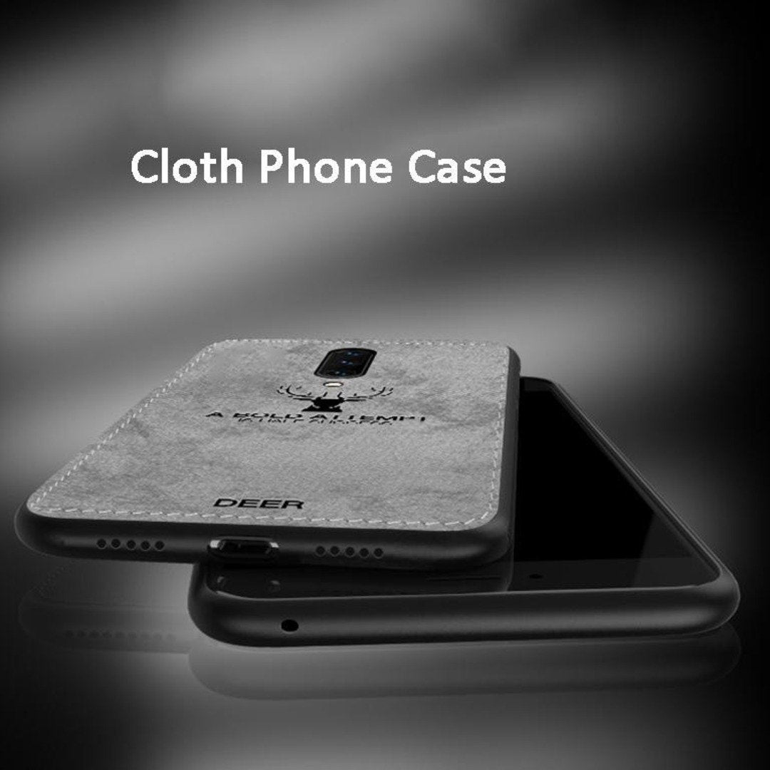 OnePlus 8 (3 in 1 Combo) Deer Case + Tempered Glass + Earphones