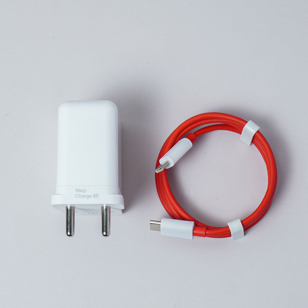 OnePlus - 65W Warp Adapter With Type C Interface Cable