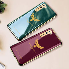 OnePlus Nord Series Eagle Pattern Electroplating Glass Case