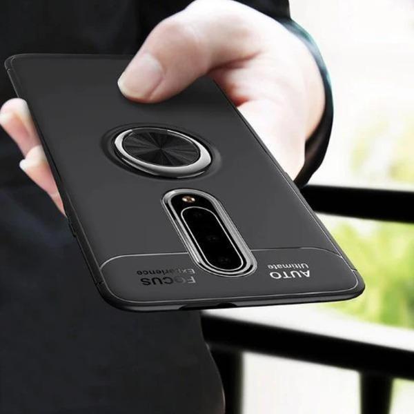 OnePlus Series Metallic Finger Ring Holder Matte Case