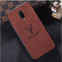 OnePlus 6T Deer Pattern Inspirational Soft Case