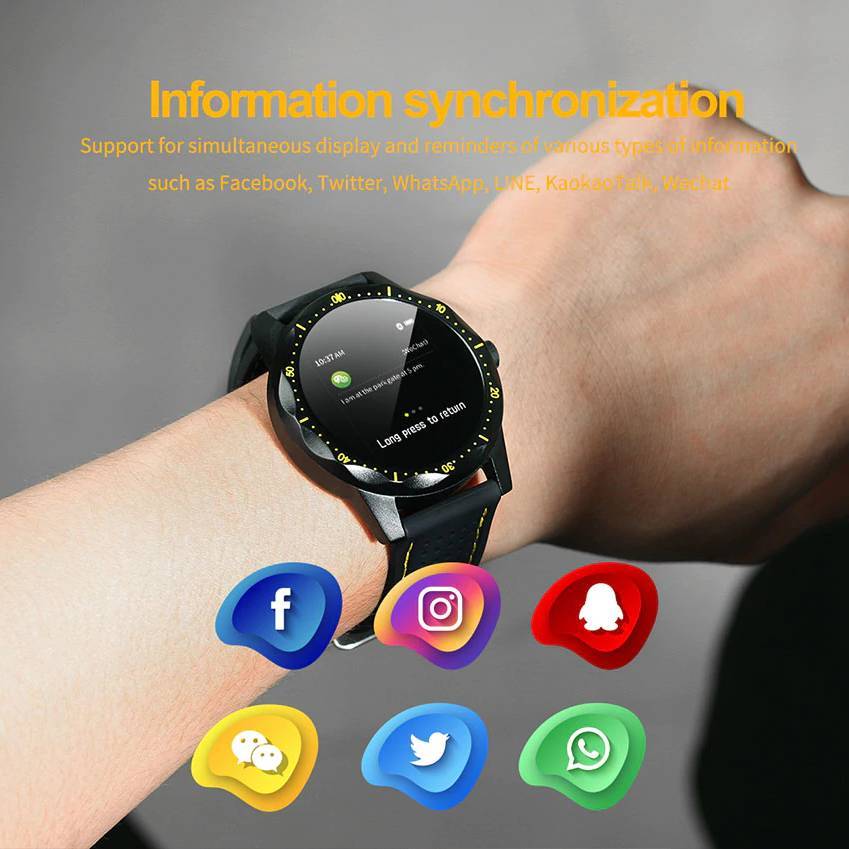 Sports Fitness Tracker Waterproof Smart Watch