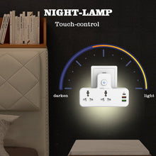 Load image into Gallery viewer, LDNIO - Universal Power Socket With Night Lamp
