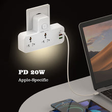 Load image into Gallery viewer, LDNIO - Universal Power Socket With Night Lamp
