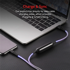 Rock ® Lightning Power Bank USB Cable (2-in-1)