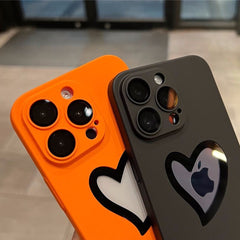 iPhone 14 Pro Max Heart Shape Logo Design Case