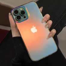 Load image into Gallery viewer, iPhone 14 Series - Laser Gradient Matte Case
