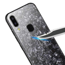 Load image into Gallery viewer, Galaxy M20 Dream Shell Textured Marble Case
