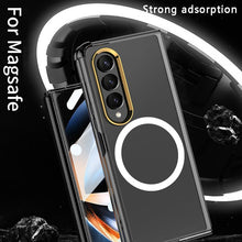 Load image into Gallery viewer, Galaxy Z Fold4 CrystalMag Embedded Metal Ring Case
